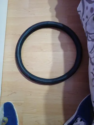 Funda para volante de coche negra