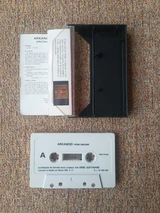 ZX Spectrum Arkanoid Taito Cassette