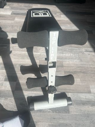 Banco de abdominales plegable Tentable