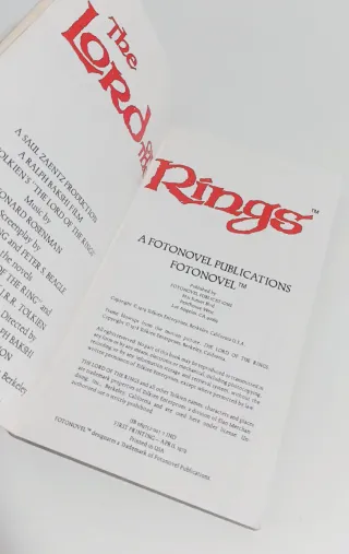 Fotonovela "El señor de los anillos", Bruguera