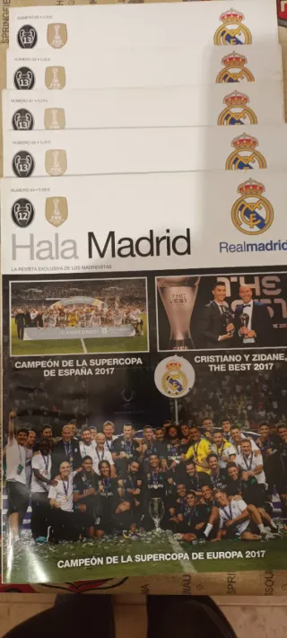 12 Revista del Real Madrid del 70 al 76y 64 al 69
