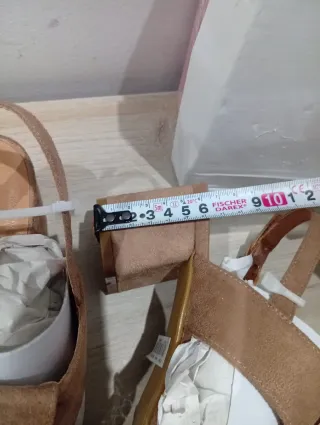 Sandalias tacón The Divine Factory T39