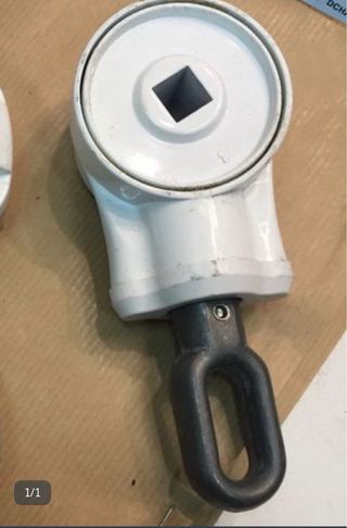 Gatillo para máquina de toldo