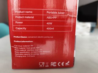 Batidora Portátil Multifunción