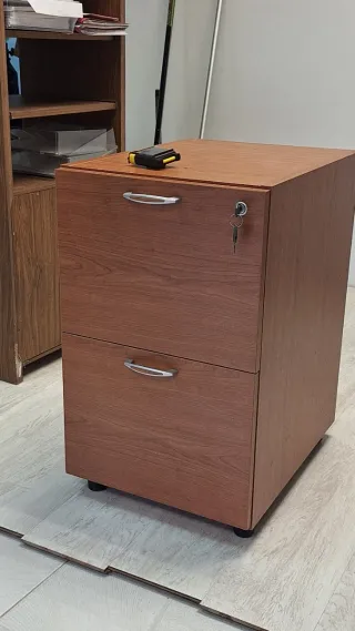 Mueble archivador con ruedas para carpetas