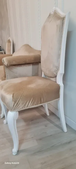 Sofá y 2 sillas vintage restauradas