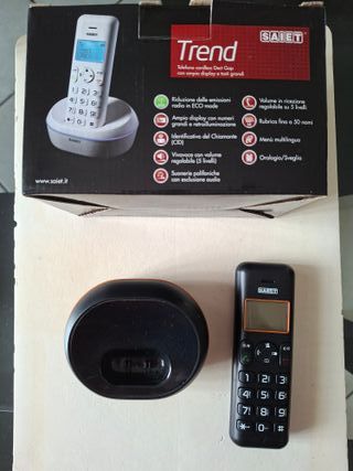 Telefono Cordless SAIET Trend Dect Gap