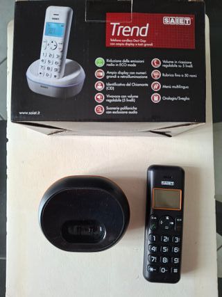 Telefono Cordless SAIET Trend Dect Gap