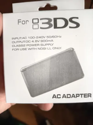 Cargador Nintendo 3DS AC ADAPTER