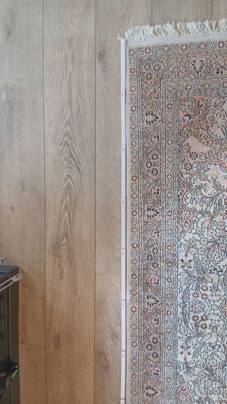 Alfombra estilo persa 200x120 rosa