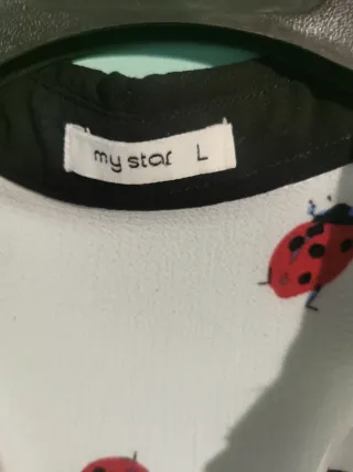 Camicia My Star donna fantasia coccinelle