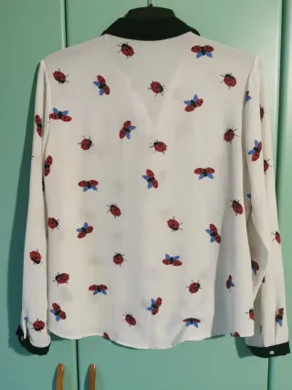Camicia My Star donna fantasia coccinelle