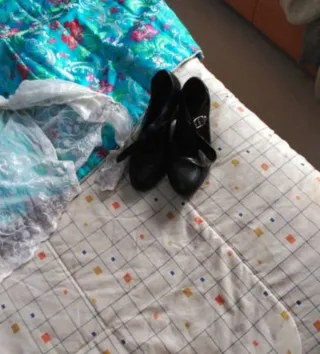 Traje de Novia Alicantina Negro/Azul