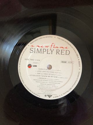 Simply Red A New Flame Vinilo LP