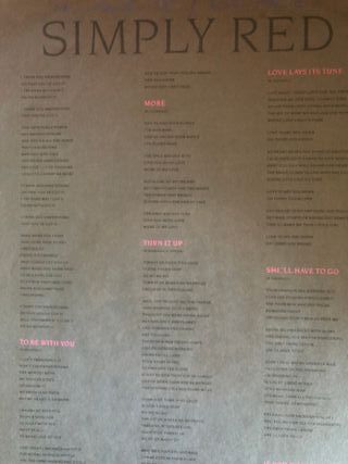 Simply Red A New Flame Vinilo LP