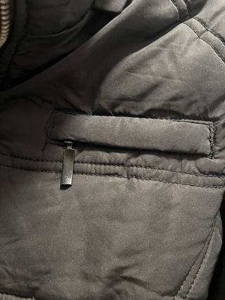 Chaqueta negra Warm Wear