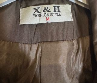 Chaqueta entretiempoMarrón mujer tallaM como nueva