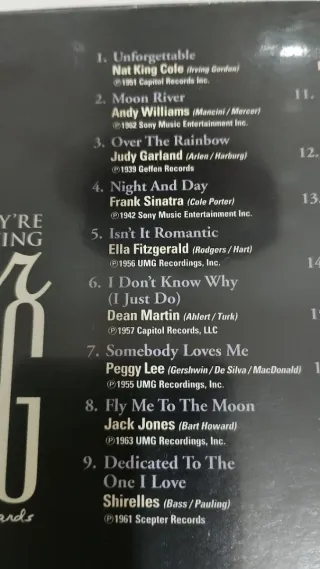 (2x5€) CD They're Playing Our Song Grandes Éxitos