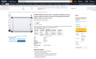 Bi-office quadro de avisos com porta (149)