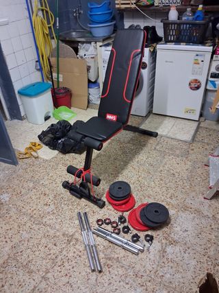 Banco Gimnasio y Pesas NMS