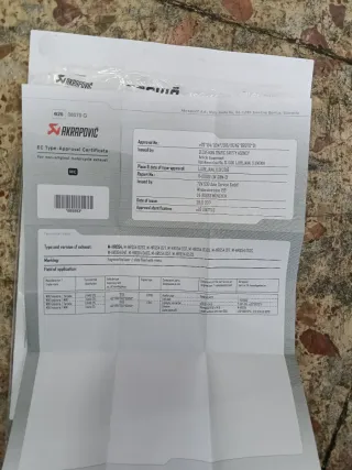 Escape Akrapovic Yamaha XMAX 125 AKRAPOVIC 2016