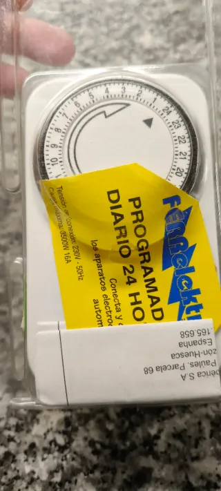 2 Programadores Temporizador Domésticos