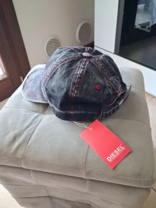 Cappellino Diesel denim distressed