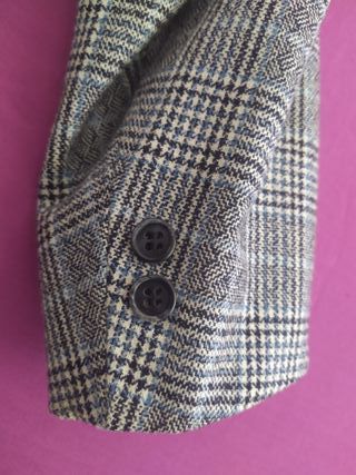 Chaqueta a rayas 45% lana Talla S