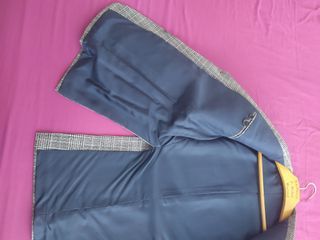 Chaqueta a rayas 45% lana Talla S