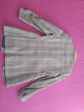 Chaqueta a rayas 45% lana Talla S