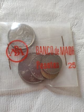 Monedas Pesetas Banco de Madrid