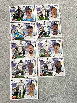 Cromos Real Madrid Liga 25/26