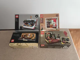 Lote de  4 sets Lego: 40410, 40595, 40766, y 40690