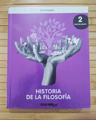 Historia de la Filosofía 2º Bachillerato. Libro...