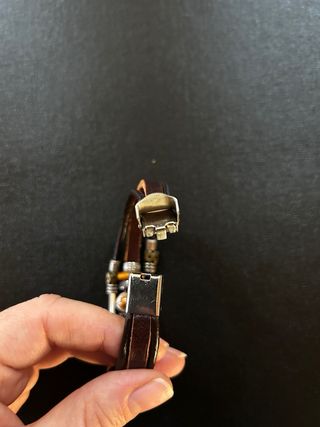 Bracciale Uomo o Donna Pelle e Metallo