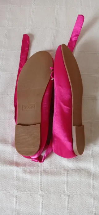 Zapatos Bailarina Mujer Rosa Talla 39