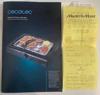 Cecotec Perfectsteak 4200 Way Barbacoa Eléctrica