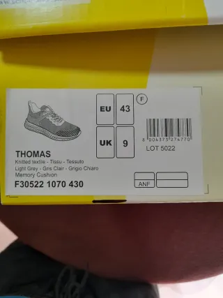 Zapatillas Scholl Grises Talla 43