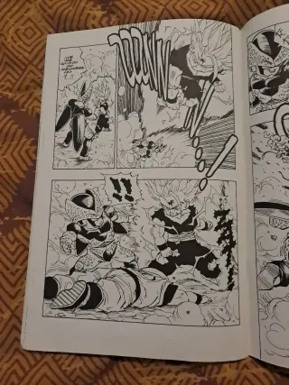 Cómic de Dragon Ball 179, serie Azul 26