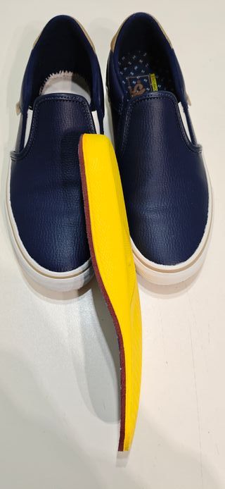 Vans Slip On Piel Deluxe Comfort n41 (26,5) Nuevas