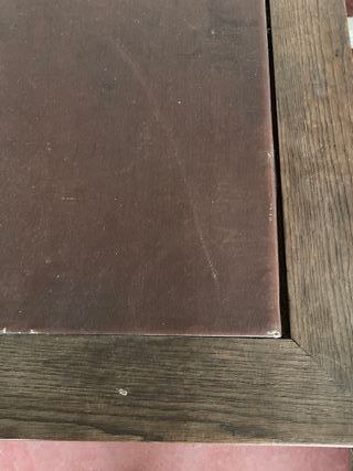 Escritorio antiguo de madera