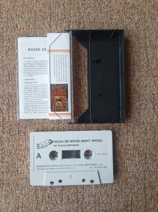 Juego ZX Spectrum Razas de Noche