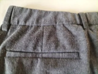 Pantalón de vestir gris para chico