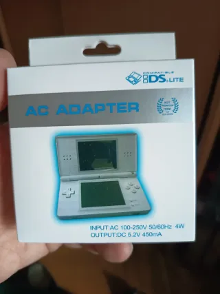 Cargador AC para Nintendo DS Lite