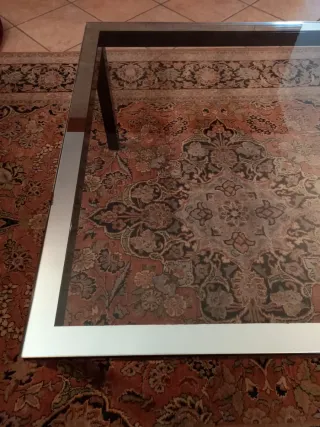 Tavolino in cristallo per salotto