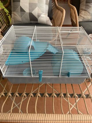 Jaula Hámster con accesorios