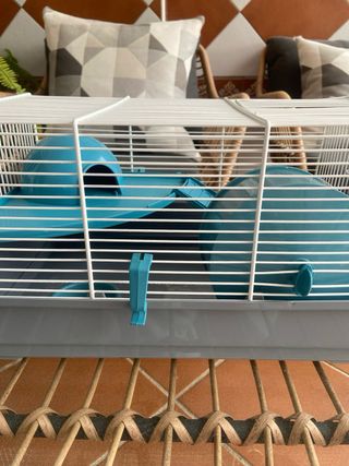 Jaula Hámster con accesorios