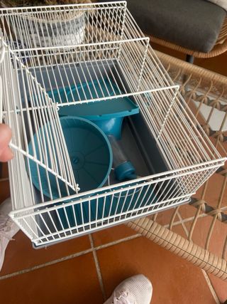 Jaula Hámster con accesorios