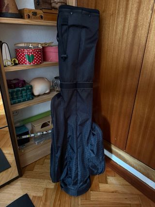 Bolsa de golf negra para hombro
