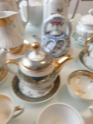 Set di giochi da caffè inglese vintage